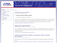 Tablet Screenshot of cnpl.lu